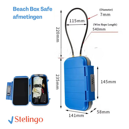 The Beach Safe Box - Draagbare kluis